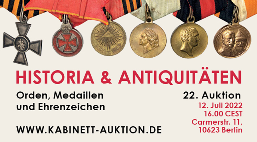 22. Auktion. Historie und Antiquitäten.
