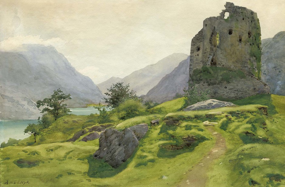 Kunstdrucke von Aquarellbildern Albert Benois